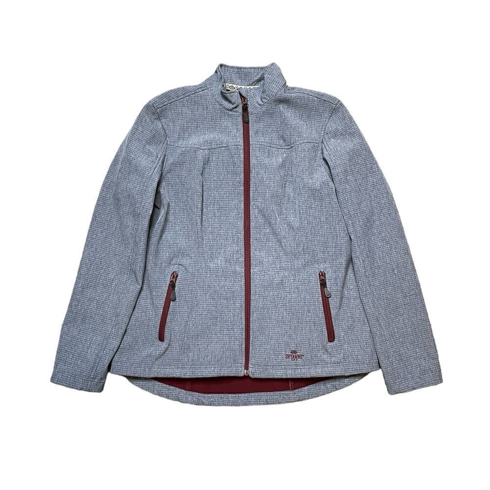 SHYANNE Softshell Western Jacket Blue Size Medium